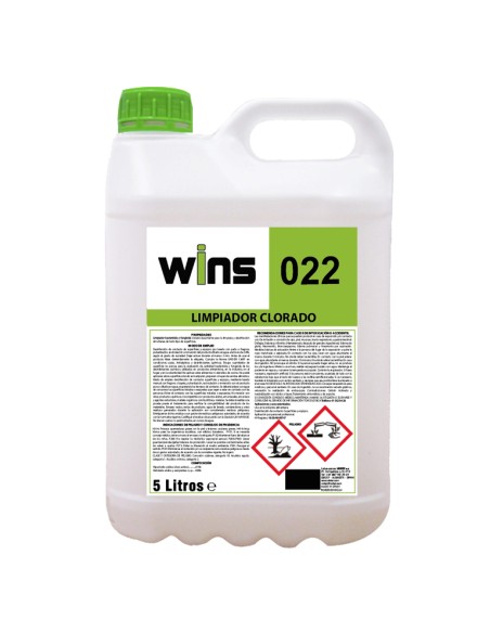 DETERGENTE CLORADO 022 5L WINS